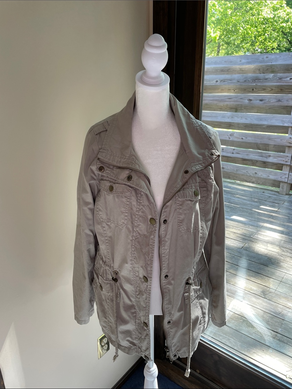 Royalty For Me Light Taupe Jacket